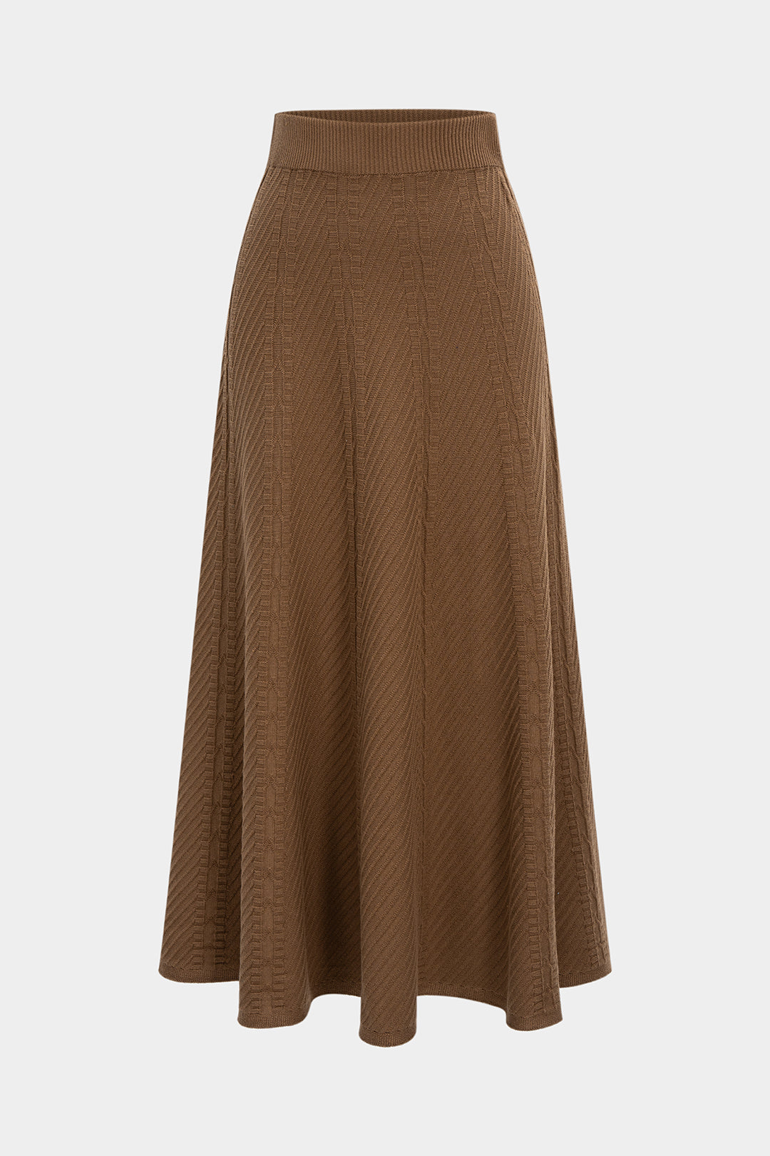 Knit High Waist Skirt