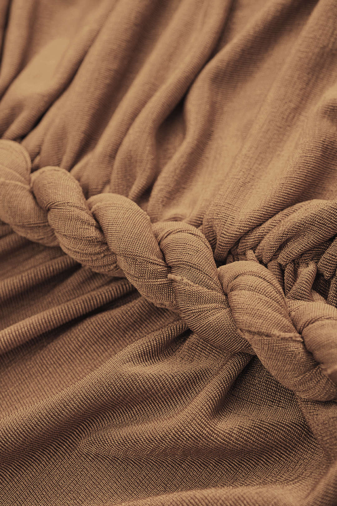 Twist Knot Ruched Skirt