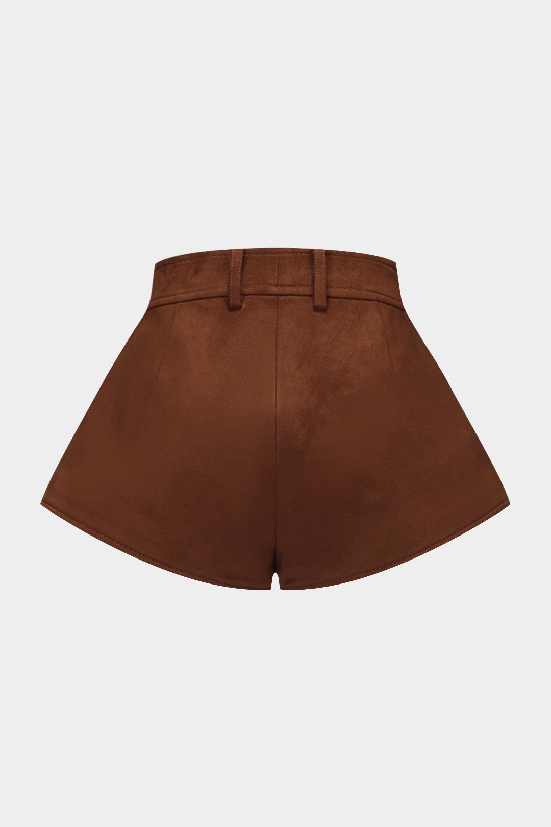 Suede Wide Leg Shorts