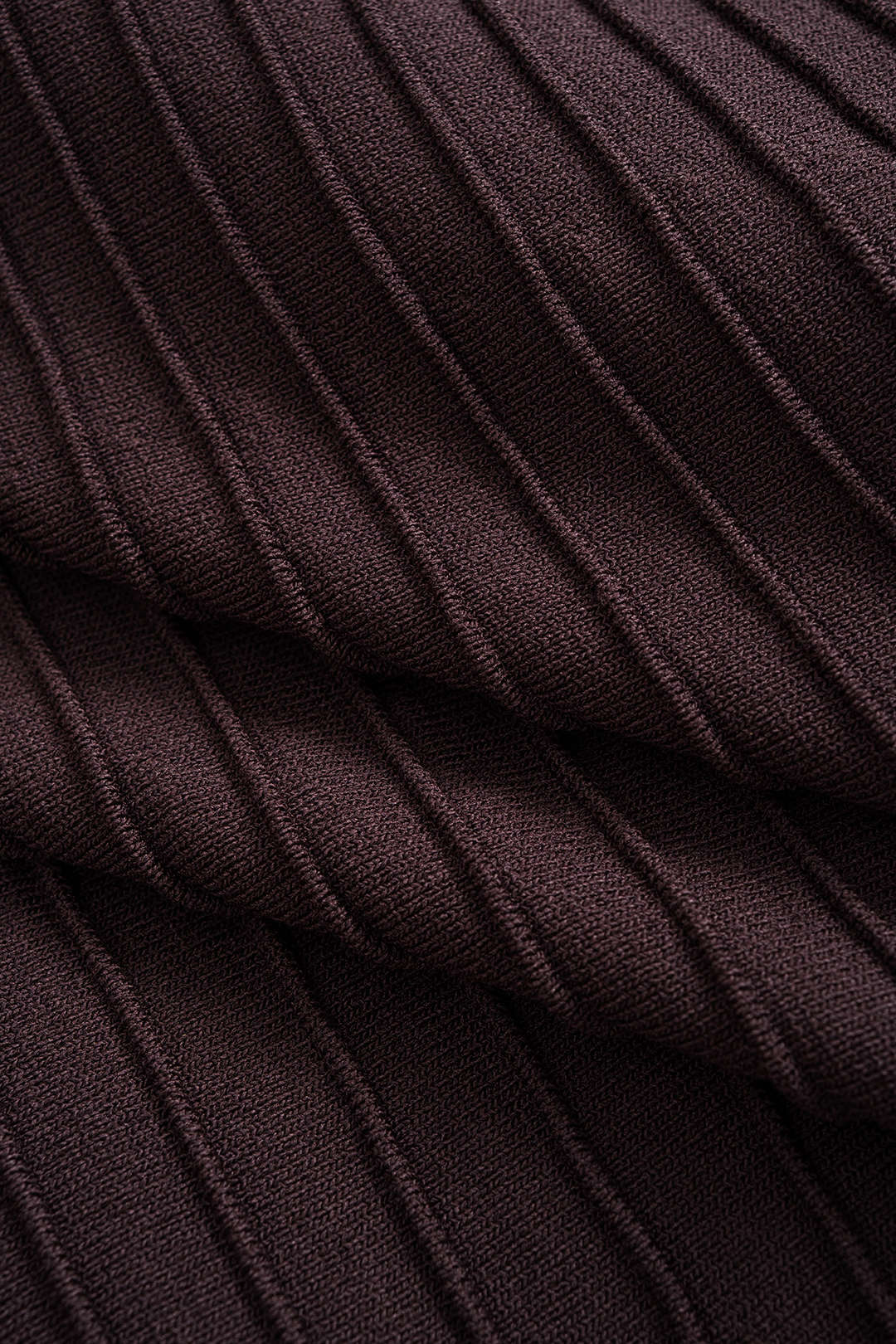 Knit Stitching Detail Skirt