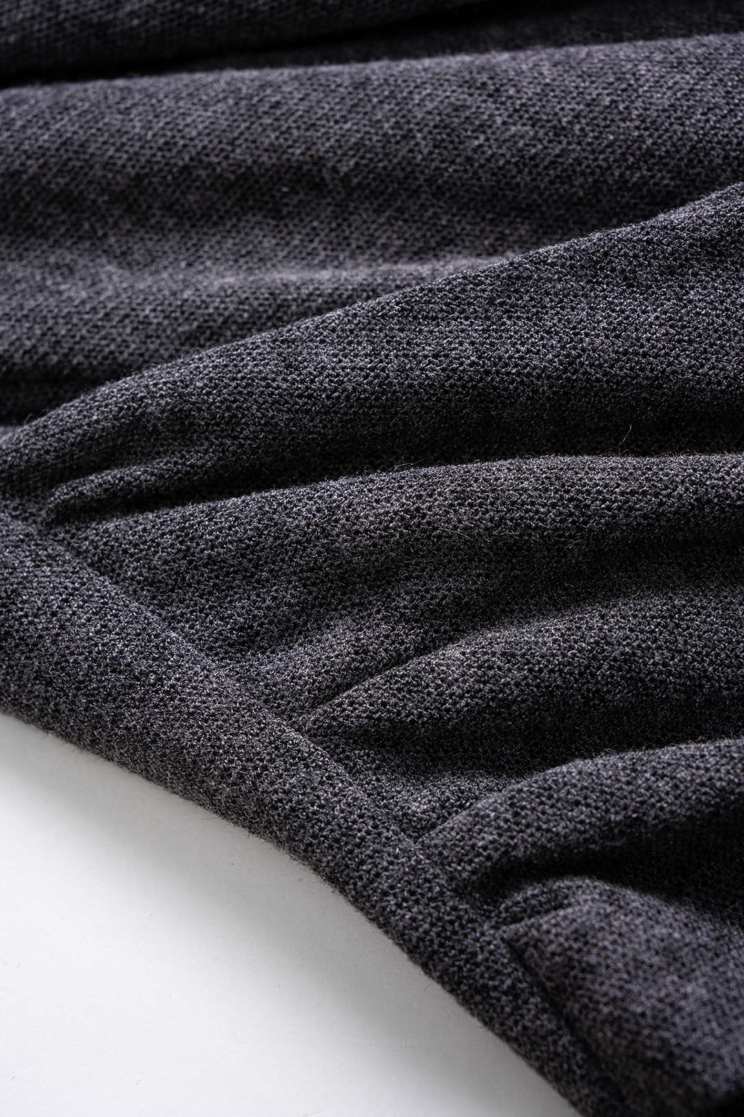 Crossed Ruched Long-Sleeve Top