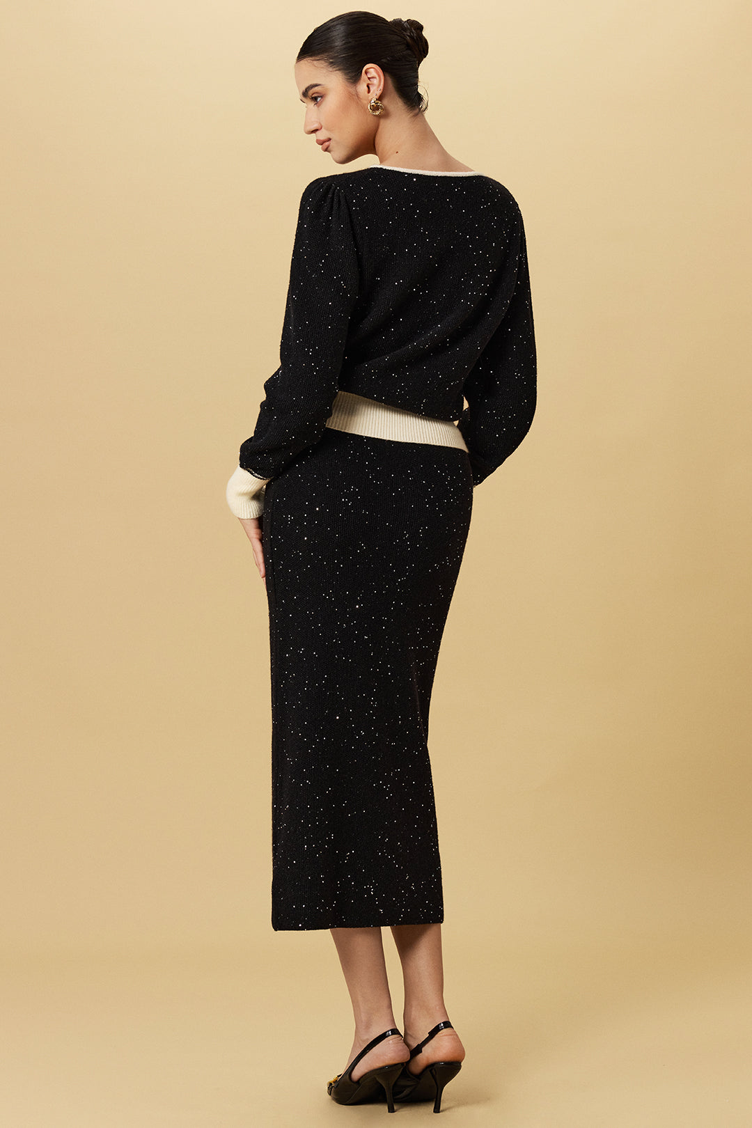 Knit Midi Skirt