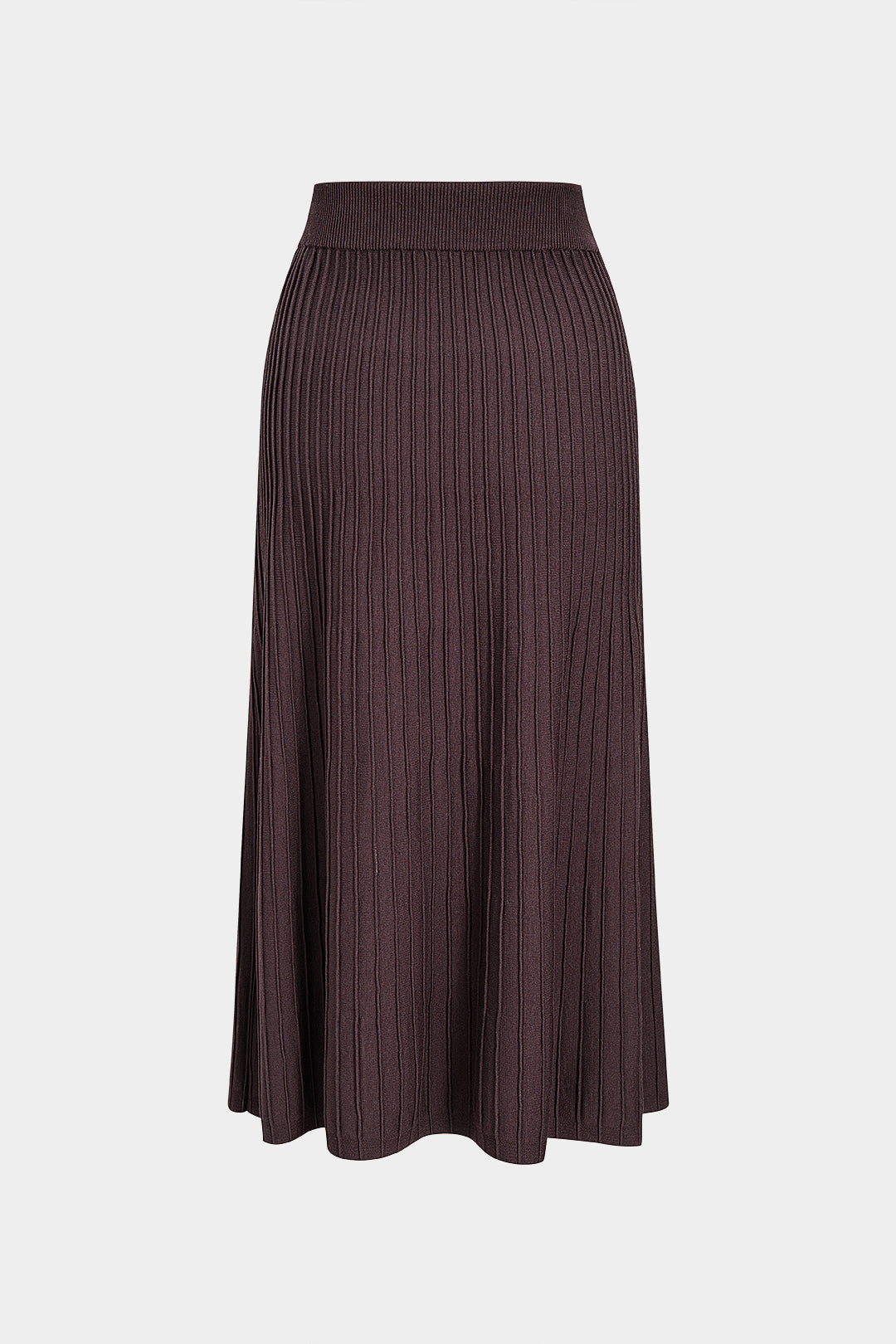 Knit Stitching Detail Skirt