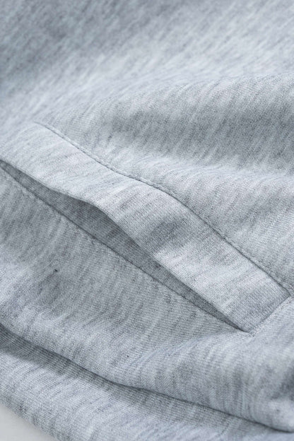 Zipper Long-Sleeve Hoodie
