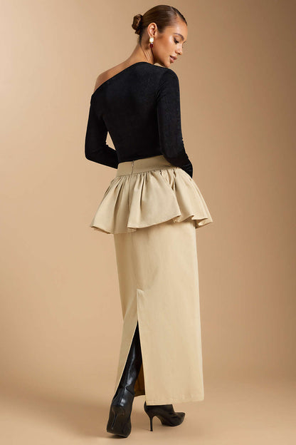 Ruffle Detail Skirt
