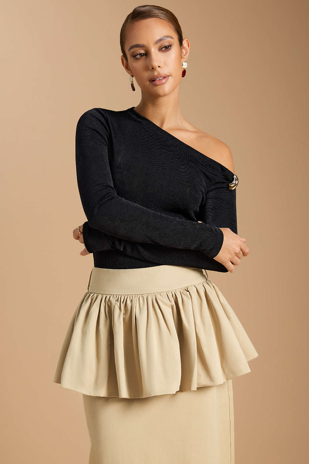 Ruffle Detail Skirt