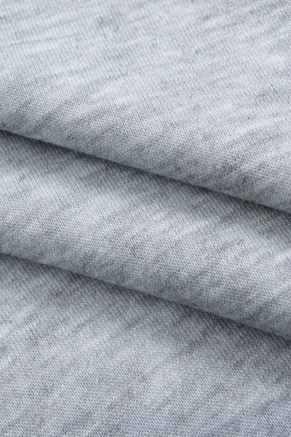 Zipper Long-Sleeve Hoodie
