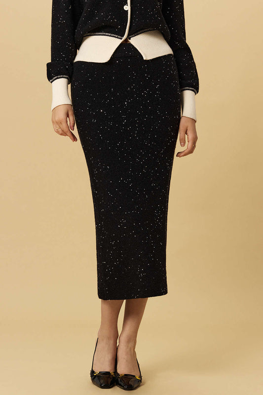 Knit Midi Skirt